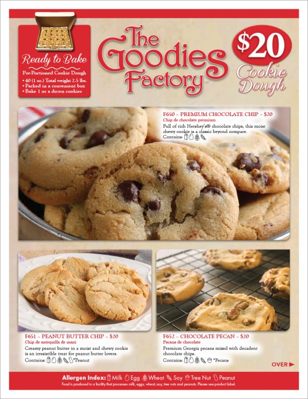 Cookie Dough Handout 2023 The Goodies Factory